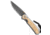 Chris Reeve Knives Small Sebenza 31 Folding Knife, 2.94in, Damascus, Drop Point Blade, Wood, Wood Handle, Box Elder, Wood/Black, 6.875 inch, BHQ-98998