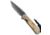 Chris Reeve Knives Small Sebenza 31 Folding Knife, 2.94in, Damascus, Drop Point Blade, Wood, Wood Handle, Box Elde, Raindrop Damascus, Wood/Black, 6.875 inch, BHQ-98996