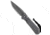 Chris Reeve Knives Small Sebenza 31 Folding Knife, 3.00in, Damascus, Drop Point Blade, Micarta, Titanium, Black/Gray Handle, Double Lug, Boomerang Damascus, Black/Gray/Gray, 6.875 inch, BHQ-116117