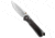 Chris Reeve Knives Chris Reeve Small Sebenza 31 Knife Bog Oak 2.94" Stonewash, Gray/Wood, CPM S45VN, adult, BHQ-98988
