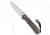 Chris Reeve Knives Small Sebenza 31 Folding Knife, 2.94in, CPM S45VN, Drop Point Blade, Wood, Wood Handle, Bog Oak Double Lug, Wood/Gray, 6.875 inch, BHQ-98990