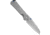 Chris Reeve Knives Chris Reeve Small Sebenza 31 Plain Glass Blasted Insingo LH 3.00" SW, Gray, CPM S45VN, adult, BHQ-145993