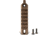 Christensen Arms 4 in Bottom Picatinny Rail, Burnt Bronze, 4in, 810-00010-01