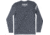Christensen Arms White Topo Map Design Long Sleeve - Men's, Large, Solid Indigo, 720-00141-02