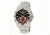 Chronotech Active 7922  Watch - Stainless Steel, Red Markers Band, Black Face Ct.7922am/34m