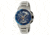 Chronotech Active Speed  Watch - Stainless Steel Band, Blue Face Ct.7140m/03m