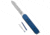 Chuck Gedraitis Knives Swiss Army Switchblade Automatic Folding Knife, 3.25in, Nitro V Steel, Drop Point Blade, Aluminum, Blue Handle, Blue/Gray, 7.37 inch, BHQ-218908