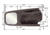 CIPA USA Custom Towing Mirror For Classic Ford Driver Side, 11501