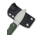 CIVIVI Baby Banter Fixed Blade Knife, 2.39 in, Nitro-V Steel Stonewashed Blade, Drop Point Blade, Canvas Micarta Green Handle, C23045-2