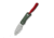 CIVIVI Baby Banter Fixed Blade Knife, 2.39 in, Nitro-V Steel Stonewashed Blade, Drop Point Blade, Canvas Micarta Green Handle, C23045-2
