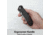 CIVIVI Button Lock Brazen Flipper &amp; Thumb Stud Knife Twill Carbon Fiber Overlay On Black G10 Handle 3.46inch Damascus Blade