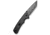 CIVIVI Button Lock Brazen Flipper &amp; Thumb Stud Knife Twill Carbon Fiber Overlay On Black G10 Handle 3.46inch Damascus Blade