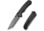 CIVIVI Button Lock Brazen Flipper &amp; Thumb Stud Knife Twill Carbon Fiber Overlay On Black G10 Handle 3.46inch Damascus Blade