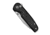 CIVIVI Mini Shakan Flipper &amp; Thumb Stud &amp; Button Lock Knife Ripple Patterned Black Aluminum Handle 2.48inch Satin Finished Nitro-v Blade