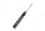 CIVIVI Mini Shakan Flipper &amp; Thumb Stud &amp; Button Lock Knife Ripple Patterned Black Aluminum Handle 2.48inch Satin Finished Nitro-v Blade