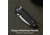 CIVIVI Mini Shakan Flipper &amp; Thumb Stud &amp; Button Lock Knife Ripple Patterned Black Aluminum Handle 2.48inch Satin Finished Nitro-v Blade