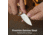 CIVIVI Mini Shakan Flipper &amp; Thumb Stud &amp; Button Lock Knife Ripple Patterned Coyote Brown Aluminum Handle 2.48inch Satin Finished Nitro-v Blade