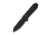 CIVIVI Thumb Stud &amp; Crossbar Lock Knife Black Burlap Micarta Handle 2.88inch Black Stonewashed 14c28n Blade