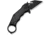 CIVIVI Amaroq Flipper &amp; Thumb Stud &amp; Button Lock Knife Black Aluminum Handle 2.11inch Black Stonewashed Nitro-v Blade