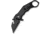 CIVIVI Amaroq Flipper &amp; Thumb Stud &amp; Button Lock Knife Black Aluminum Handle 2.11inch Black Stonewashed Nitro-v Blade