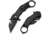 CIVIVI Amaroq Flipper &amp; Thumb Stud &amp; Button Lock Knife Black Aluminum Handle 2.11inch Black Stonewashed Nitro-v Blade