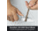 CIVIVI Voidflare Flipper Knife Greyish White Resin Handle With Scale Pattern 2.92inch Satin Finished 14c28n Blade