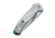 CIVIVI Voidflare Flipper Knife Greyish White Resin Handle With Scale Pattern 2.92inch Satin Finished 14c28n Blade