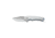CIVIVI Voidflare Flipper Knife Greyish White Resin Handle With Scale Pattern 2.92inch Satin Finished 14c28n Blade