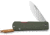CIVIVI Slippy Sendy Folding Knife, 2.81in, Nitro V Steel, Clip Point Blade, Green/Red G10 Handle, C24075B-1