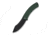 CIVIVI Outlaw Muk Flipper &amp; Button Lock Knife Teal Green G10 Handle 3.47inch Black Stonewashed 14c28n Blade