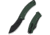 CIVIVI Outlaw Muk Flipper &amp; Button Lock Knife Teal Green G10 Handle 3.47inch Black Stonewashed 14c28n Blade