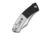 CIVIVI Outlaw Muk Flipper &amp; Button Lock Knife Black &amp; White G10 Handle 3.47inch Satin Finished 14c28n Blade