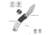 CIVIVI Outlaw Muk Flipper &amp; Button Lock Knife Black &amp; White G10 Handle 3.47inch Satin Finished 14c28n Blade