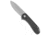 Civivi CIVIVI Elementum Liner Lock Knife Marble Carbon Fiber 2.9" Stonewash, Black, D2, adult, BHQ-113483