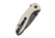 CIVIVI Faeger Flipper &amp; Thumb Stud &amp; Button Lock Knife Milled Ivory G10 Handle