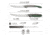 Civivi Knife Shawka 5.81 Grey Green Folding Fillet Knf