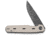 CIVIVI Navo Flipper Knife Ivory G10 Handle 3.25inch Damascus Blade