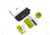 CIVIVI Yonder Folding Knife, 2.88 in, 14C28N, Spey Point Blade, Black G10 Handle, C23073-1