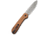 CIVIVI Elementum Folding Knife, 3.47in, Carbon Steel, Micarta Handle, Brown/Gray, C2103D