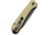 CIVIVI Elementum Folding Knife, 3.47in, Carbon Steel, Micarta Handle, Olive/Black, C2103B