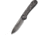 CIVIVI Elementum Folding Knife, 3.47in, Damascus Blade, Carbon Fiber/Steel Handle, Marble/Black, C2103DS3