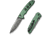 CIVIVI Hyperpulse Flipper &amp; Thumb Stud &amp; Button Lock Knife Aluminum Handle 3.5inch Damascus Blade C23087a-ds1 - C23087A-DS1