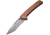 CIVIVI Keen Nadder Linerlock Folding Knife, Brown, Brown micarta handle, C2021B
