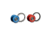 CIVIVI Key Coin Aluminum Pocket Key Organizer, 2 Pack, CIV-C23056-3