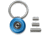 CIVIVI Key Coin Aluminum Pocket Key Organizer, Blue, CIV-C23056-2