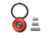 CIVIVI Key Coin Aluminum Pocket Key Organizer, Red, CIV-C23056-1