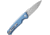 Civivi Knife Altus 2.97'' Blue/ Stonewash Button Lock
