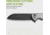 CIVIVI Chevalier Folding Knife, 3.4in, Carbon Steel, Sheepsfoot Blade, Aluminum Gray Handle, C20022B3