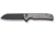CIVIVI Chevalier Folding Knife, 3.4in, Carbon Steel, Sheepsfoot Blade, Aluminum Gray Handle, C20022B3