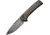 Civivi Knife Conspirator 3.48'' Dk Green Micarta/blk Damascus